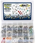 Bolt Mc Hardware Huskpp Husqvarna Pro Pack Fastener Kit, Metallic, Fitment.... Fixed Price $67.10.