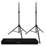 Ultimate Support TS-99B Aluminum Speaker Stands + BAG-99D Transport Case. Fixed Price $362.40.