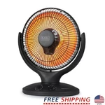 Ceramic Space Heater Oscillating Timer Electric 400W 800W Indoor Use 161 Sq Ft. Fixed Price $64.53.