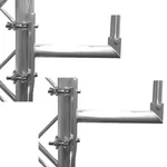 2 Global Truss DT-F34 Spk/mt Speaker Arm Mount Vertical Attachment For Totem. Fixed Price $368.00.