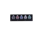 5 Position Cam Lock Panel, 400 Amp, 3 Phase 120/208V, Male, 90 Double Set. Fixed Price $718.34.
