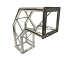 19" Bolt Corner For Dj Light Stand 8"X8" Square Trussing With 1.25" Tubing. Fixed Price $149.99.
