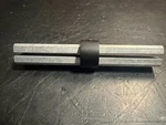 The Light Source Mega-quick Splice For 1-1/4 Sch. 40 Pipe, Black Anodized. Fixed Price $25.00.