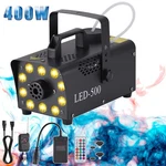 400W Dj Fog Machine Rgb 3IN1 Led Stage Smoke With Wireless Remote For Party. Fixed Price $44.99.