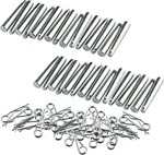 30 Sets Conical Coupler Pins With R-clip, Stage Lights Truss Replace Accessories. Fixed Price $50.23.