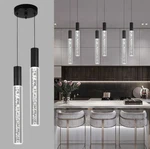Modern Black Pendant Fixture 2-LIGHT, 3-COLOR Led Lighting Acry.... Fixed Price $39.99.