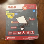 Halo Motion Activated Led Single Head Flood Light 5813 Lumens Bronze Outdoor. Fixed Price $20.00.