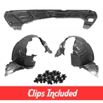 Front Fender Liner & Undercover Set W/ Clips For 2007-2011 Versa Sedan Hatchback. Fixed Price $69.99.