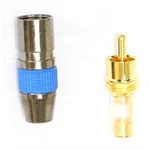 Deejay Led Rca Jack Gold Connector Only. Fixed Price $26.46.
