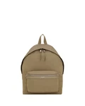 Saint Laurent City $1450 Tabacco Nylon/leather Backpack New. Fixed Price $1399.00.