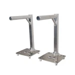 Pro X Set Of Inverted Lighting Mount Top Plates With 24"H And 16"L, 2" Od Arm. Fixed Price $499.99.